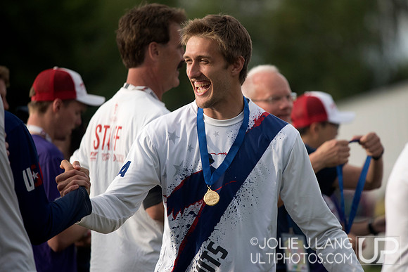 Guts medal ceremony - WUGC 2016
