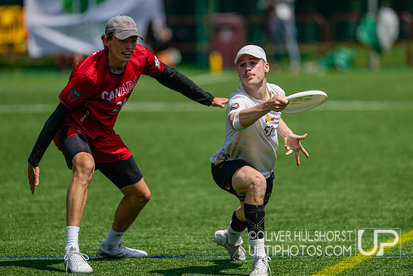 Belgium Open vs Canada -- WU24 Wednesday