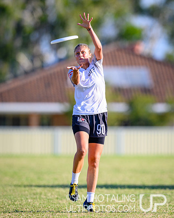 Mixed pool play during World Ultimate Championships at Runaway Bay Sports Precinct