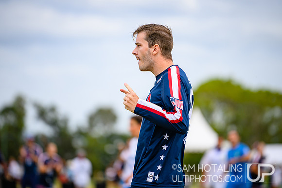 Bracket play during World Ultimate Championships at Runaway Bay Precinct