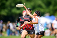 Saturday pool play at USAU D-I College Championships