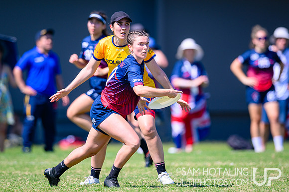 Women’s pool play during World Ultimate Championships at Runaway Bay Sports Precinct