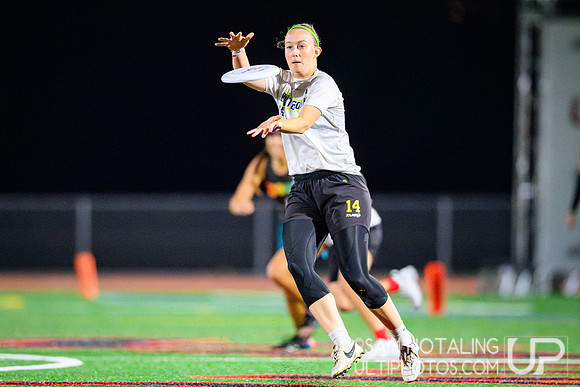 Brute Squad vs Scandal in women’s semifinals during Club Championships at Canyon Crest Academy