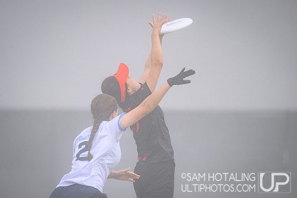 Grit vs Nemesis in women’s placement play during Club Championships at Surf Cup Sports Park