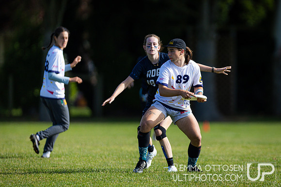 Saturday full coverage from USAU D-I College Championships, UC Santa Cruz vs UC Davis