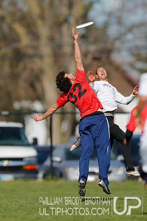 Saturday Action - USA Ultimate 2014 College Division I Ohio Valley Regional Tournament