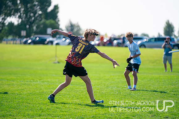 Pool play at 2024 USAU Youth Club Championship