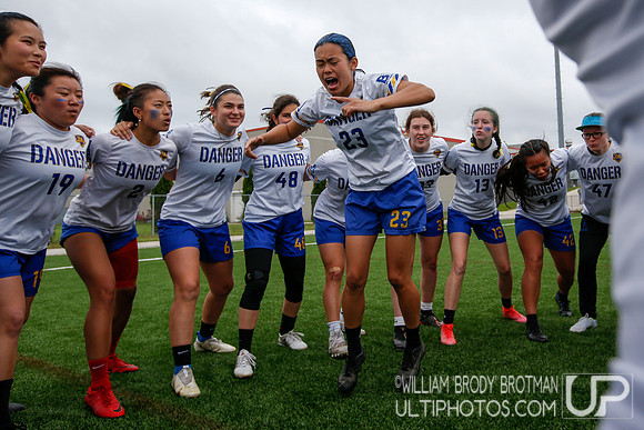 Day 1 of USA Ultimate 2022 D-I College Championships.