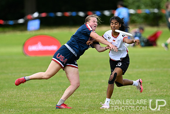 USA vs Germany U20 Women's - WJUC Monday Round 3