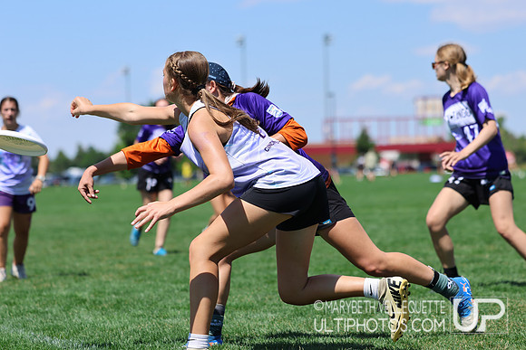 Sunday action at the USA Ultimate Youth Club Championships. U-20