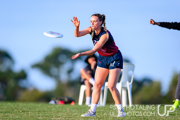 Women’s pool play during World Ultimate Championships at Runaway Bay Sports Precinct
