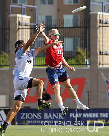 Minnesota Wind Chill vs. DC Breeze UFA Championship Weekend semifinal game at Zions Bank Stadium. Friday, August 23, 2024