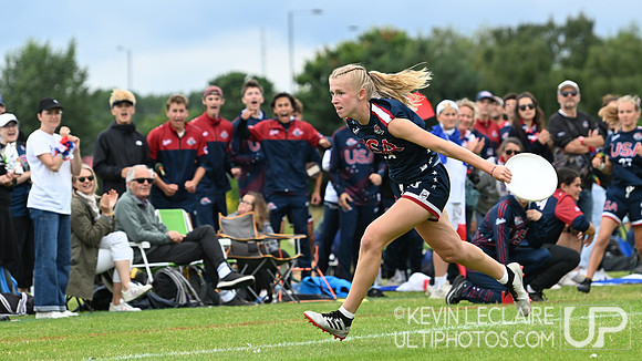 USA vs France U20 Women's - WJUC Thursday Round 2