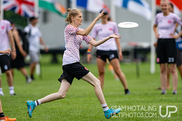 Charrúa vs Eintracht Frankfurt in pool play at World Ultimate Club Championships