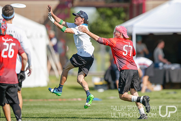 Day 1 of 2022 USA Ultimate Masters Championships