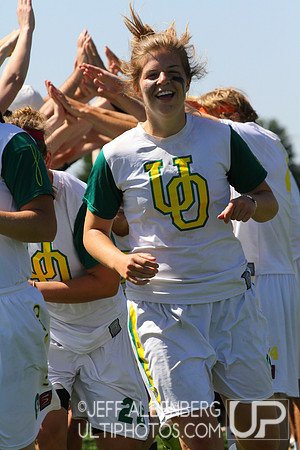 Sunday Women's Quarter-Final action from 2012 College Nationals