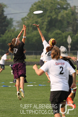 Saturday Women's division action from 2012 College Nationals