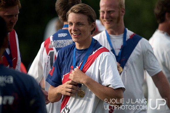 Guts medal ceremony - WUGC 2016