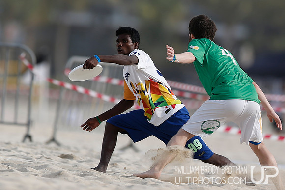 Day 3 of the 2015 World Championships of Beach Ultimate