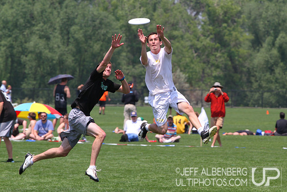 Saturday Open division action from 2012 College Nationals