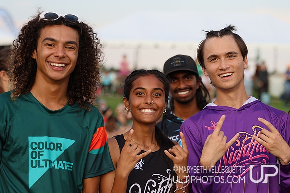 Color of Ultimate BIPOC hat game at the USA Ultimate Internation