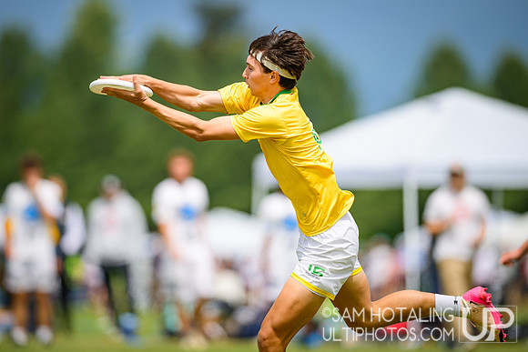 Pool play at USAU D-I College Championships