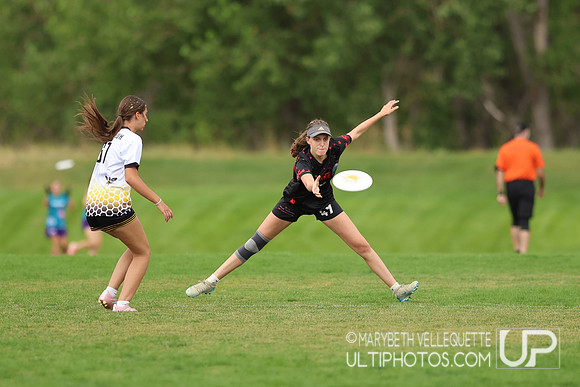 Saturday action at the USA Ultimate Youth Club Championships in