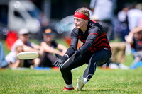 Saturday pool play at USAU D-I College Championships