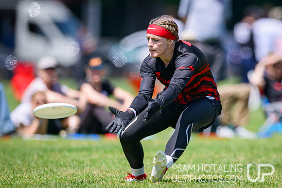 Saturday pool play at USAU D-I College Championships