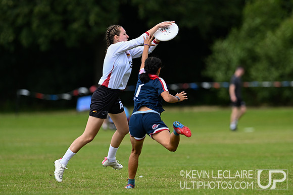USA vs Germany U20 Women's - WJUC Monday Round 3