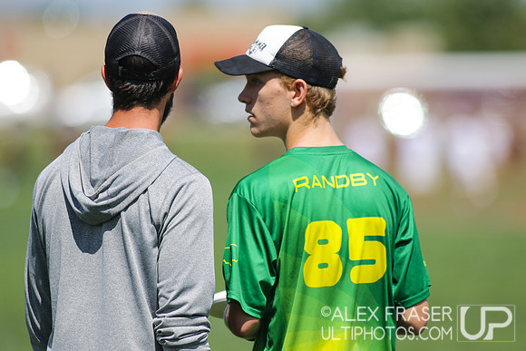 U19 Boys - Saturday - 2016 USAU Youth Club Championships