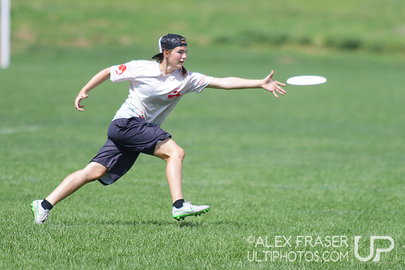 U16 Girls - Saturday - 2016 USAU Youth Club Championships