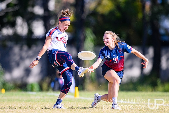 Mixed power-pools during World Ultimate Championships at Runaway Bay Sports Precinct