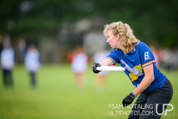 Round IV pool play at USAU D-III College Championships