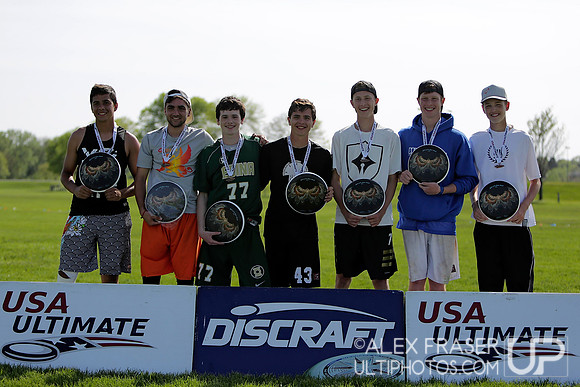 Awards Ceremony - 2014 USA Ultimate High School Central Championships