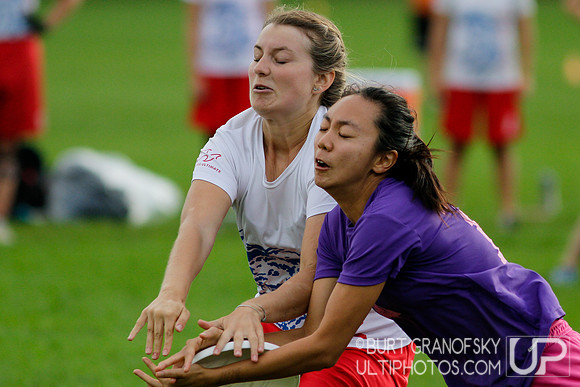Saturday - Womens Round 1 - 2016 USAU Northeast Regionals
