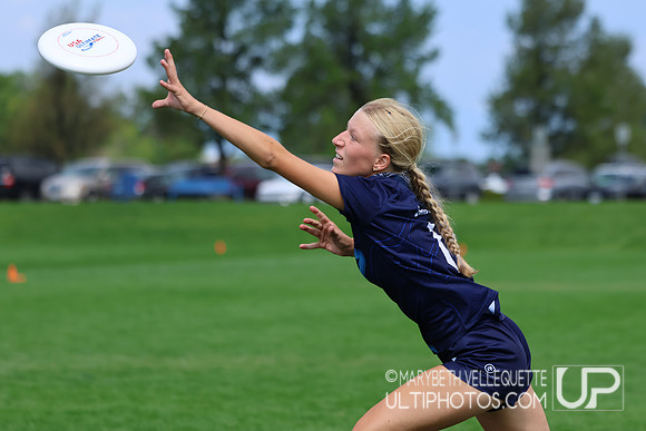 Saturday action at the USA Ultimate Youth Club Championships in
