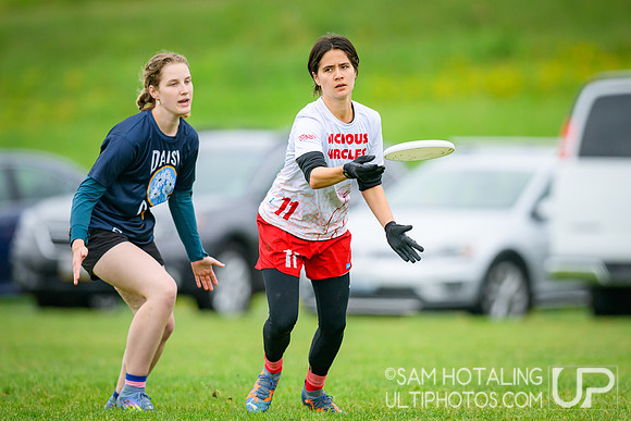 Round II pool play at USAU D-III College Championships