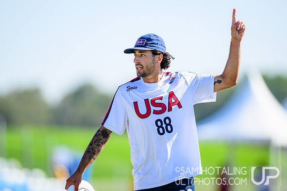 Pool play during World Ultimate Championships at Runaway Bay Precinct
