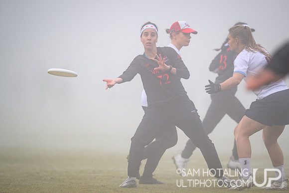Grit vs Nemesis in women’s placement play during Club Championships at Surf Cup Sports Park