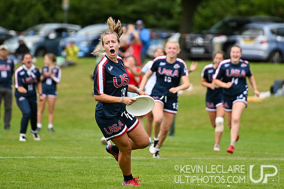 USA vs Germany U20 Women's - WJUC Monday Round 3