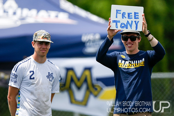 Day 2 of 2022 USA Ultimate D-I College Championships