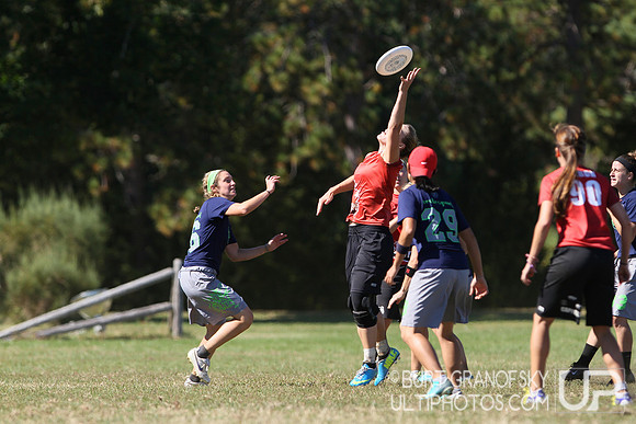 USAU NE Regionals 2013 -- Women's, Sunday Round 3