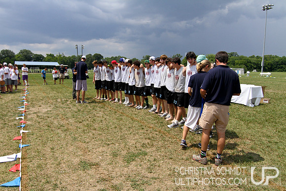 Awards Ceremony -- USAU 2012 HS Southerns