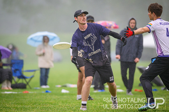 Round I pool play at USAU D-III College Championships