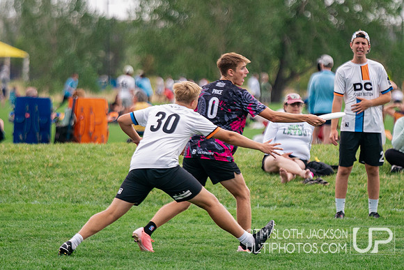 Bracket  play at 2024 USAU Youth Club Championship