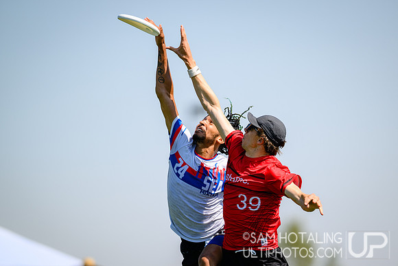 Mixed pool play during International Club Championships at Aurora Sports Park