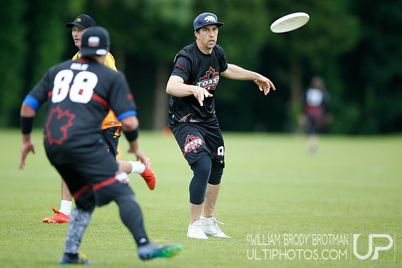 Day 2 of World Masters Ultimate Club Championships.