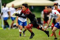 GOAT vs Nomadic Tribe in pool play at World Ultimate Club Championships