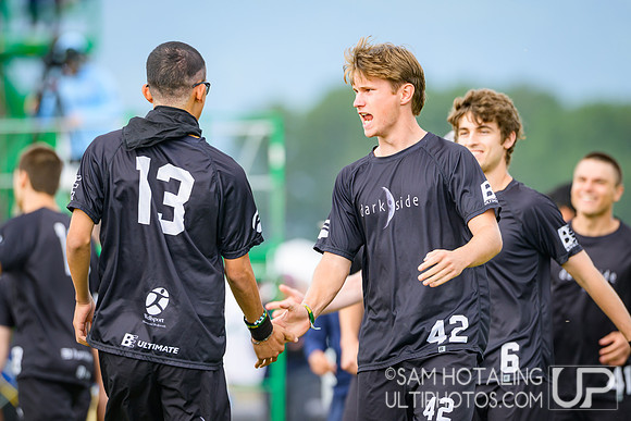 Pool play at USAU D-I College Championships